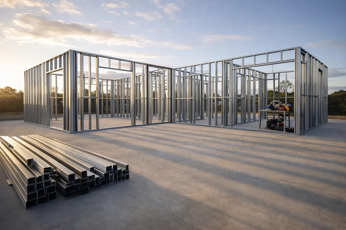 Steel Frame: Vantagens e Desvantagens Reais